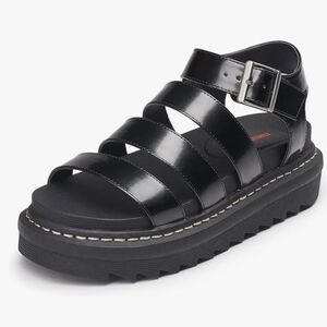 UNIONBAY Black Strappy‎ Sandals